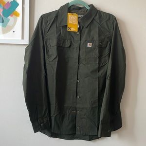 Carhartt womens button up